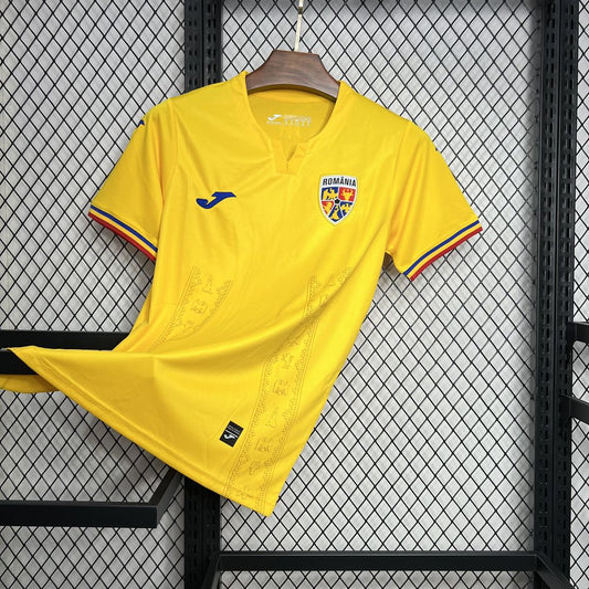 Men's Romania 2024/25 Home Jersey