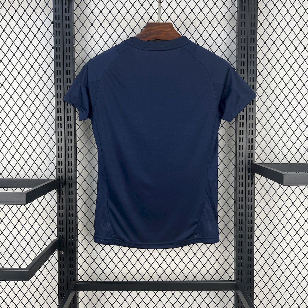 Camisa Flamengo Treino 2025/26 Azul Escuro Feminina