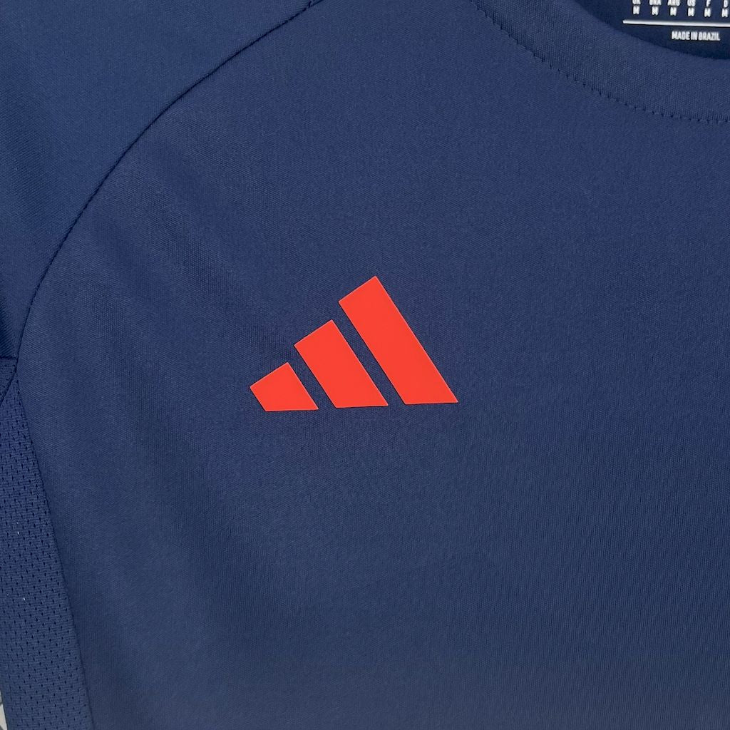 Camisa Flamengo Treino 2025/26 Azul Escuro Feminina