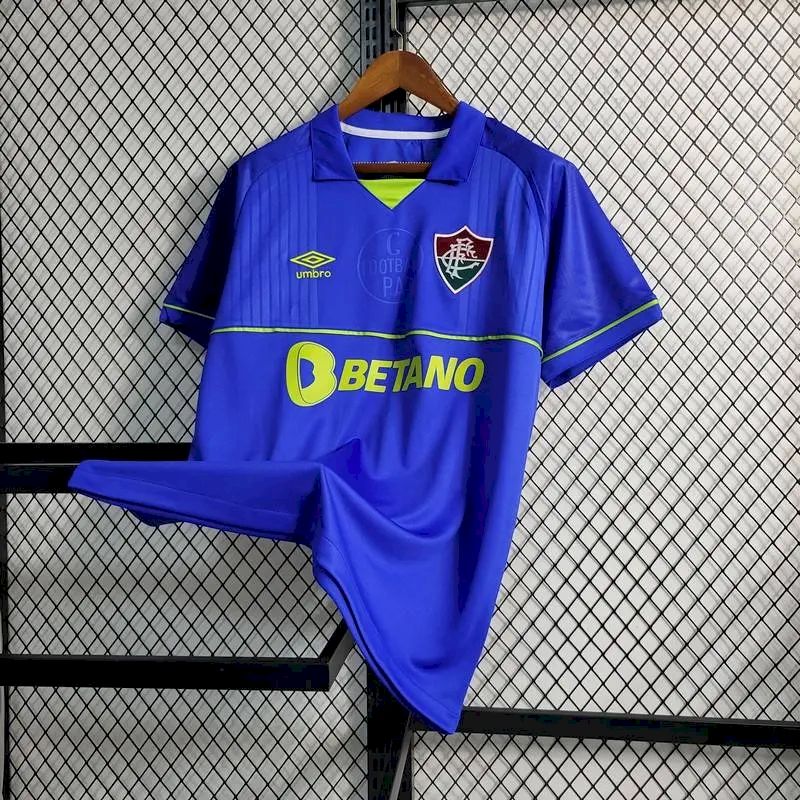 Camisa Treino Pré-Jogo do Fluminense 2023/24 Azul