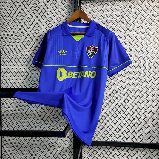 Camisa Treino Pré-Jogo do Fluminense 2023/24 Azul