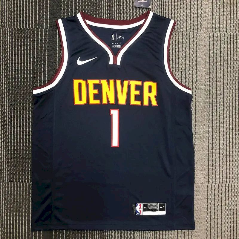 Camisa Michael Porter Jr. Preta Swingman Player Version Masculina – Edição Ícone