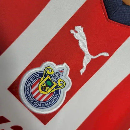 Chivas 2023/24 Home Kids Kit