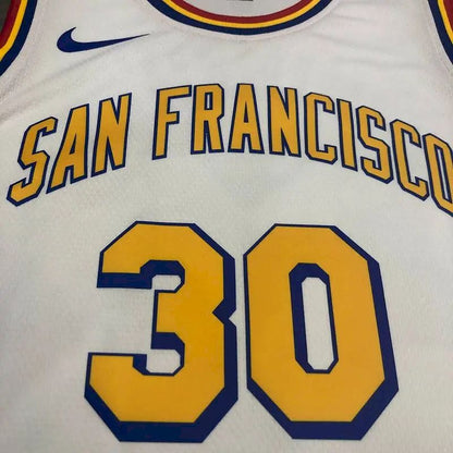 Camisa Stephen Curry Masculina Branca Versão Jogador – Edição Clássica San Francisco