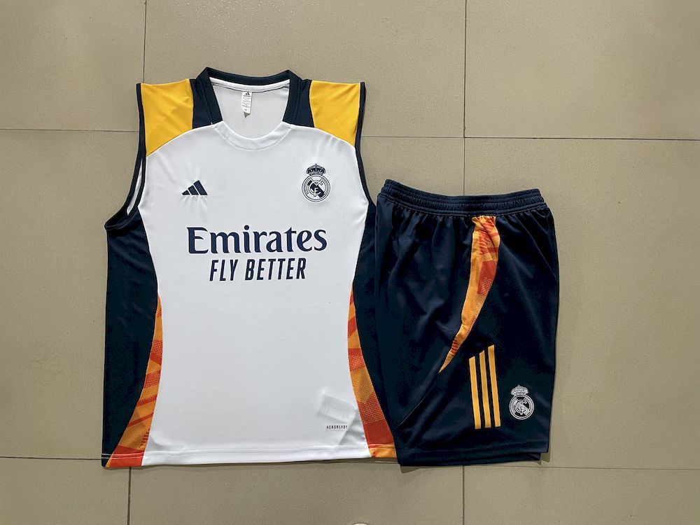 Camiseta regata e short adulto Real Madrid 2024/25 815