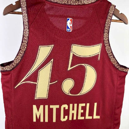 Camisa masculina da equipe Donovan Mitchell 2024 – Edição City