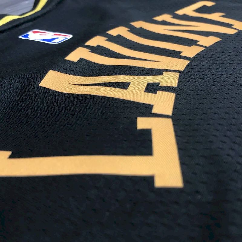 Camisa Zach LaVine Preta Versão Jogador Masculina – Edição City
