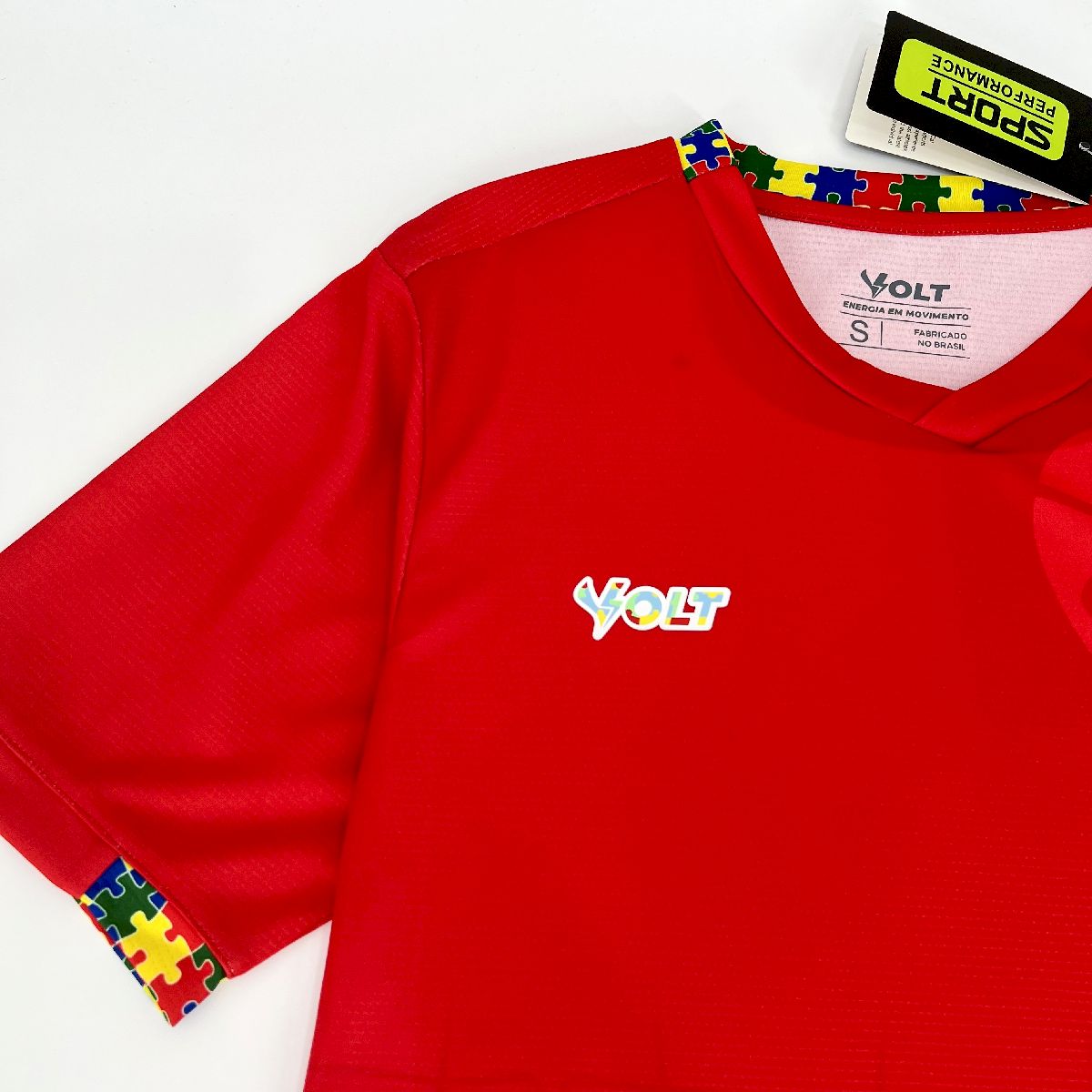 Camisa Vitória 2024/25 Autismo Vermelha Volt
