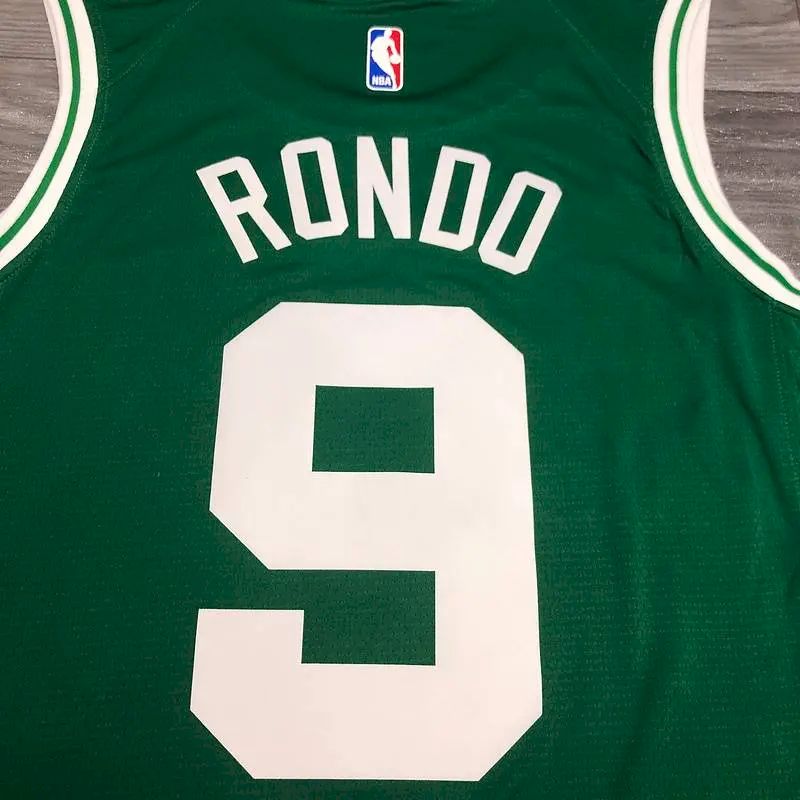 Camisa Rajon Rondo Masculina Verde Versão Jogador - Edição Ícone