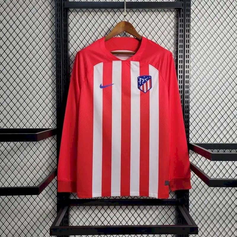 Camisa titular manga comprida Atlético de Madrid 2023/24