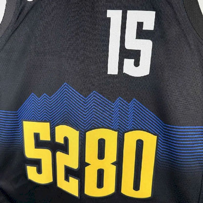 Denver Nuggets 2024/25 City Edition Cor Preta JOKIC#15