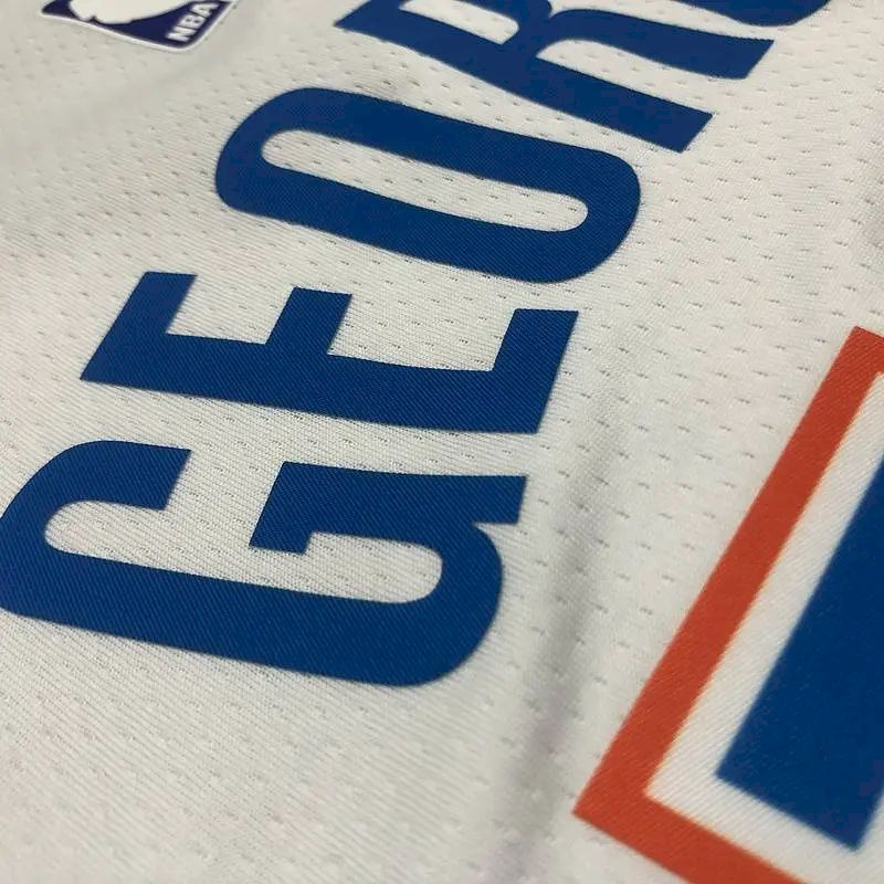 Camisa Paul George Swingman Masculina Branca – Edição Associação
