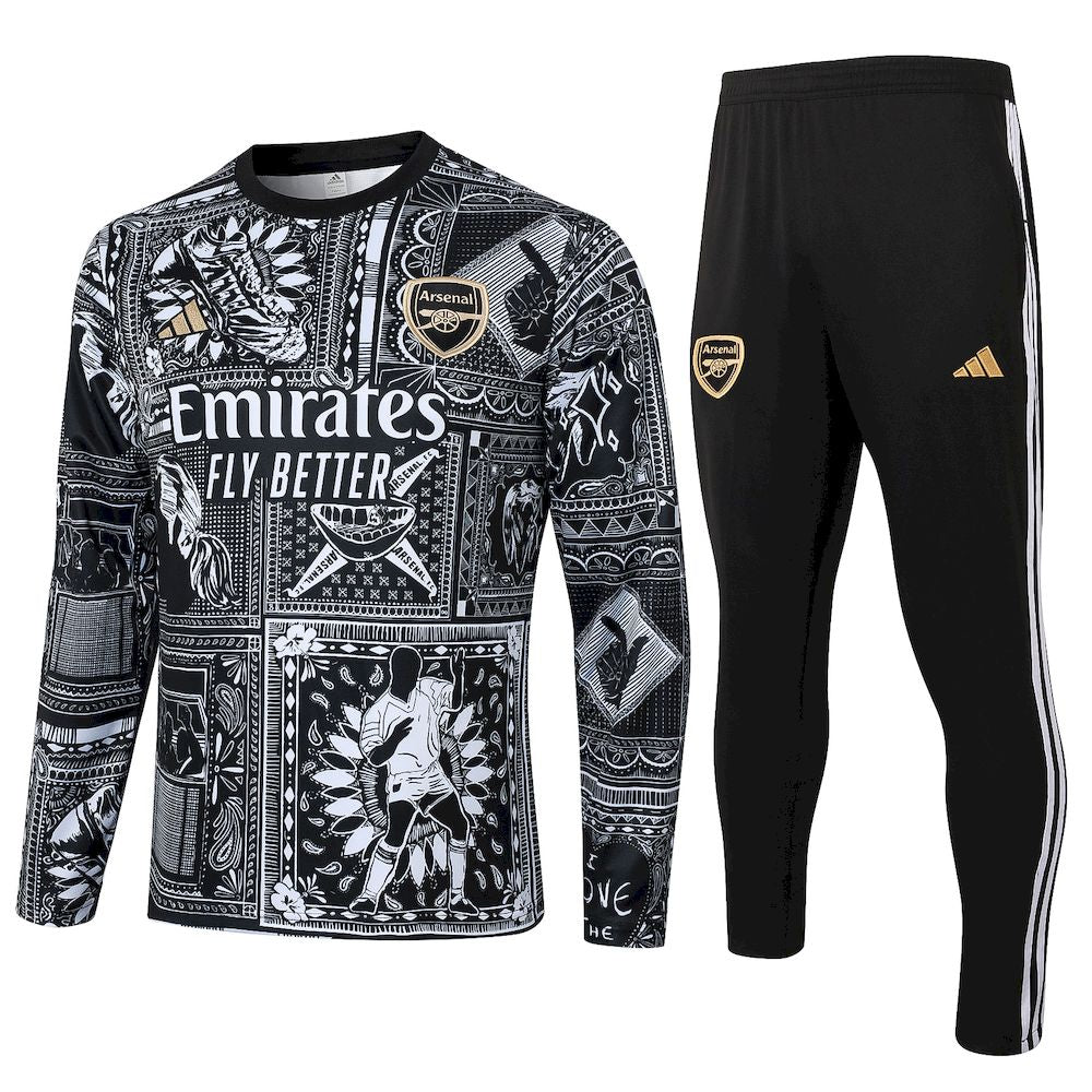 Suéter e calça Arsenal 2023/24 com zíper 815