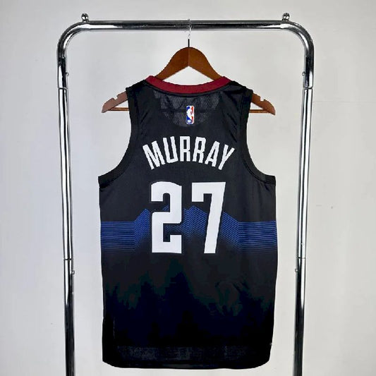 Denver Nuggets 2024/25 City Edition Black Color MURRAY#27