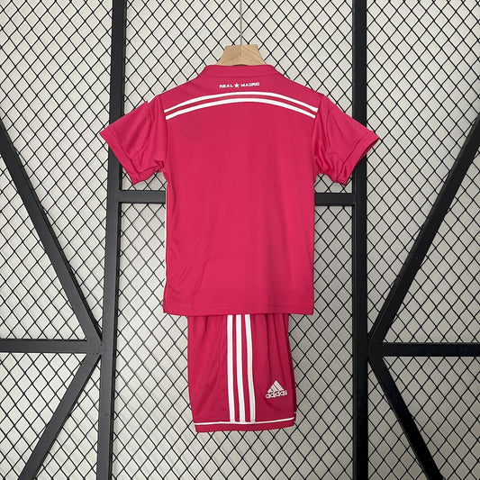Camisa e shorts retrô infantil do Real Madrid 2014/15