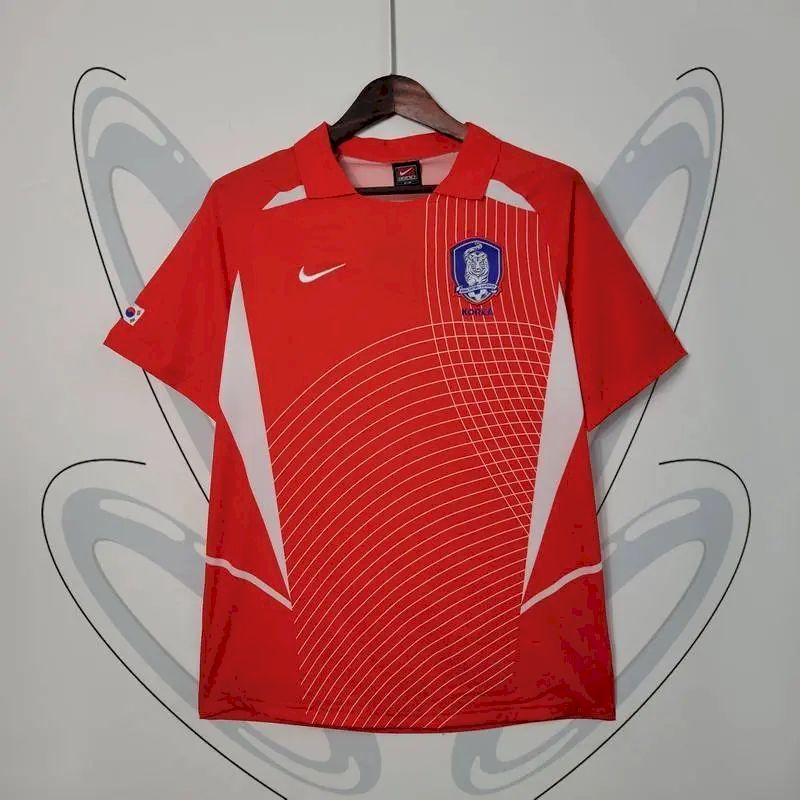 Camisa retrô da Coreia do Sul 2002