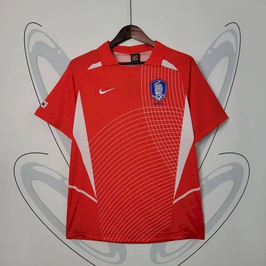Camisa retrô da Coreia do Sul 2002