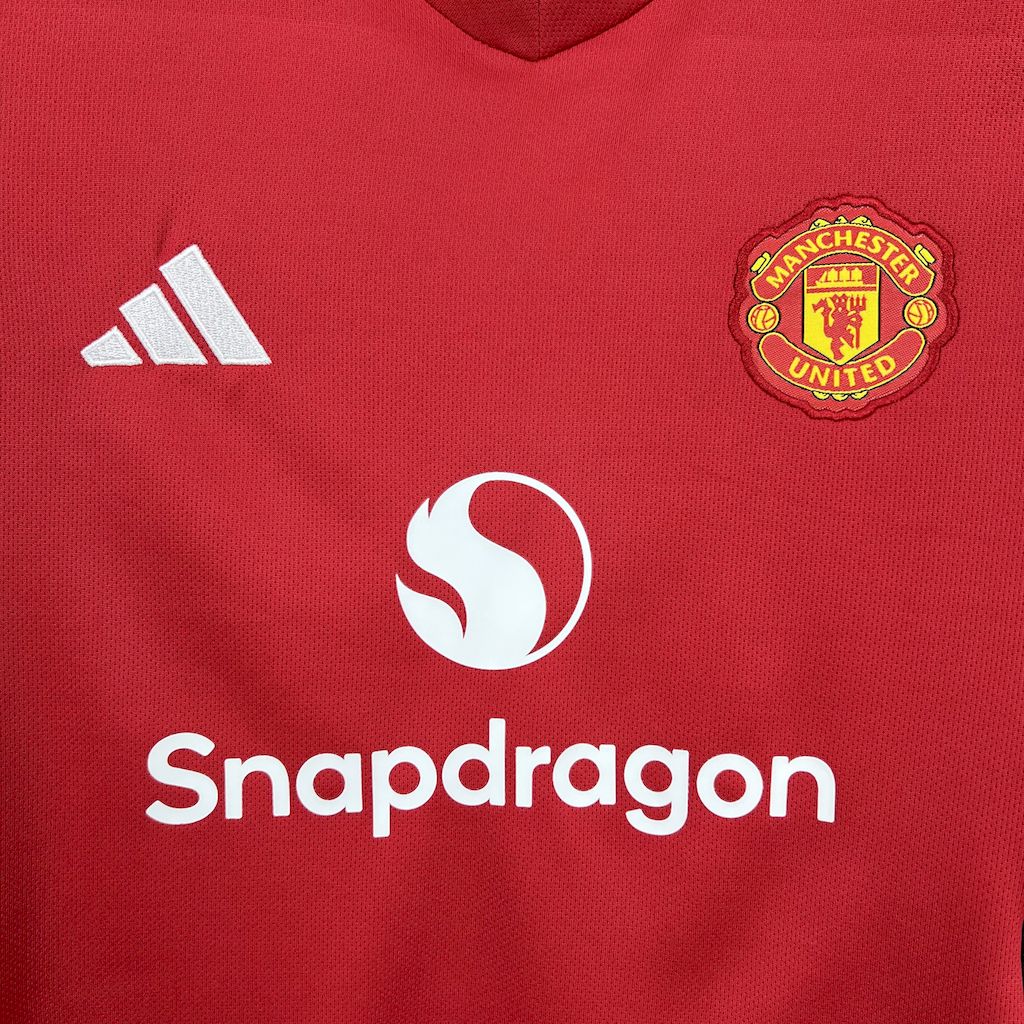 Kids Manchester United 2025/26 Home Kit