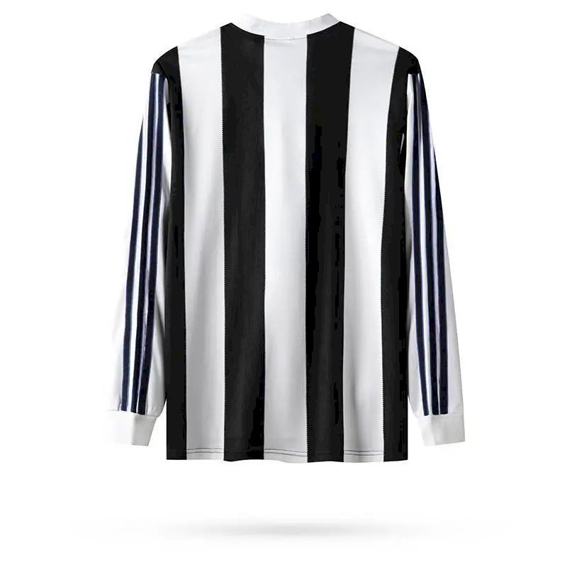 Camisa retrô de mangas compridas do Newcastle United 1995/97 Home