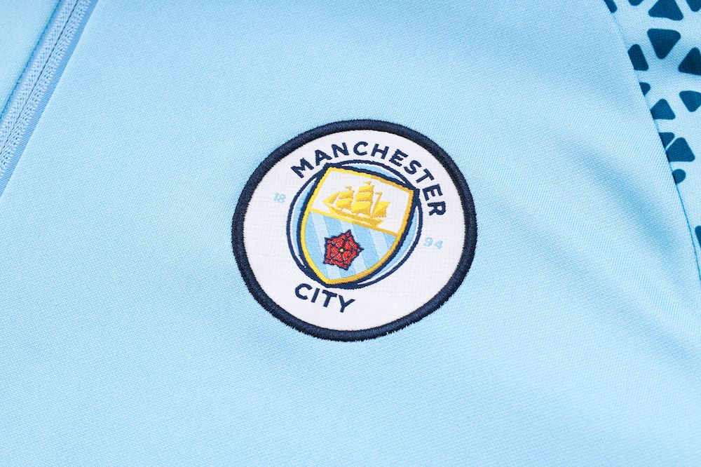 Suéter e calça Manchester City 2023/24 com zíper e meio zíper 815