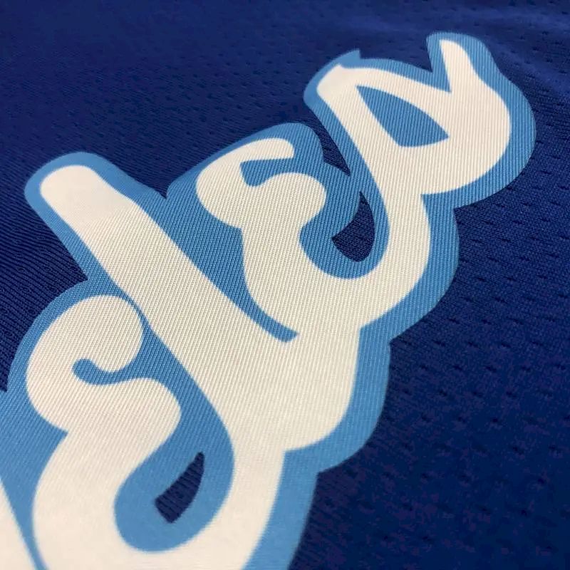 Camisa Carmelo Anthony 2021 Azul Masculina Versão Jogador – Edição Clássica