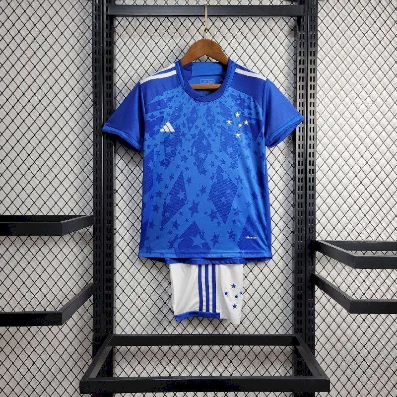 Kids Cruzeiro 2024/25 Home Kit