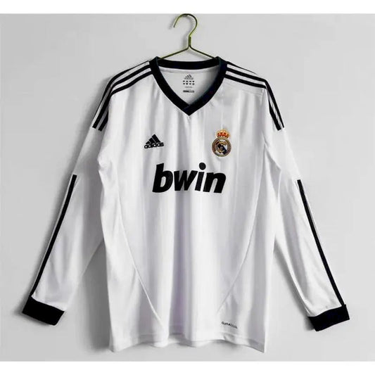 Camisa retrô de mangas compridas do Real Madrid 2012/13