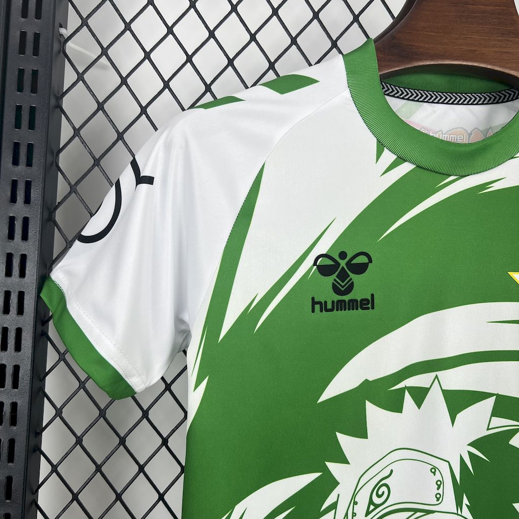 Real Betis 2025/26 Hummel x Limited Edition Naruto Kids Kit