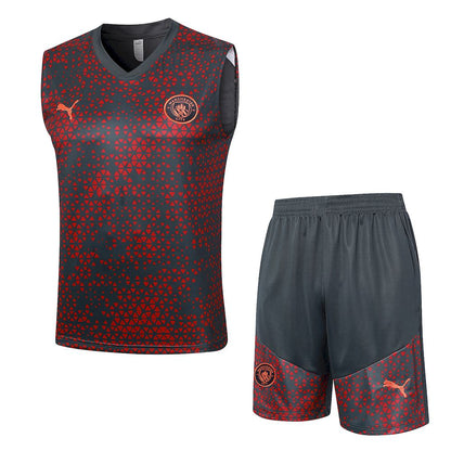 Camiseta regata e short adulto Manchester City 2023/24 815