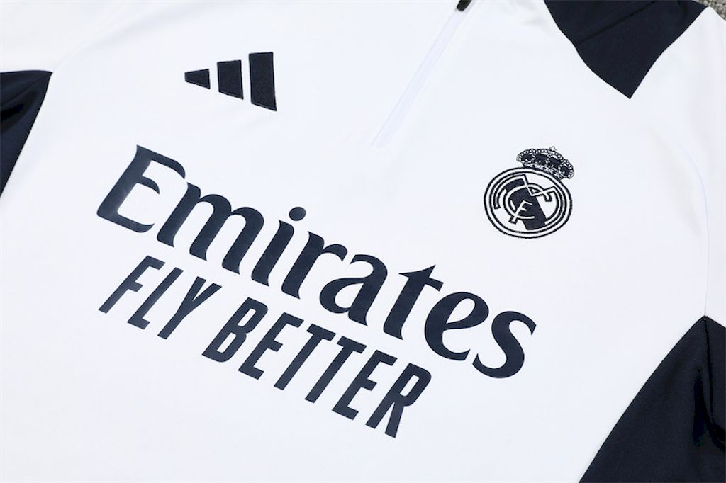 Suéter e calça adulto com zíper médio Real Madrid 2024/25 14001