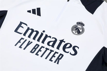 Suéter e calça adulto com zíper médio Real Madrid 2024/25 14001
