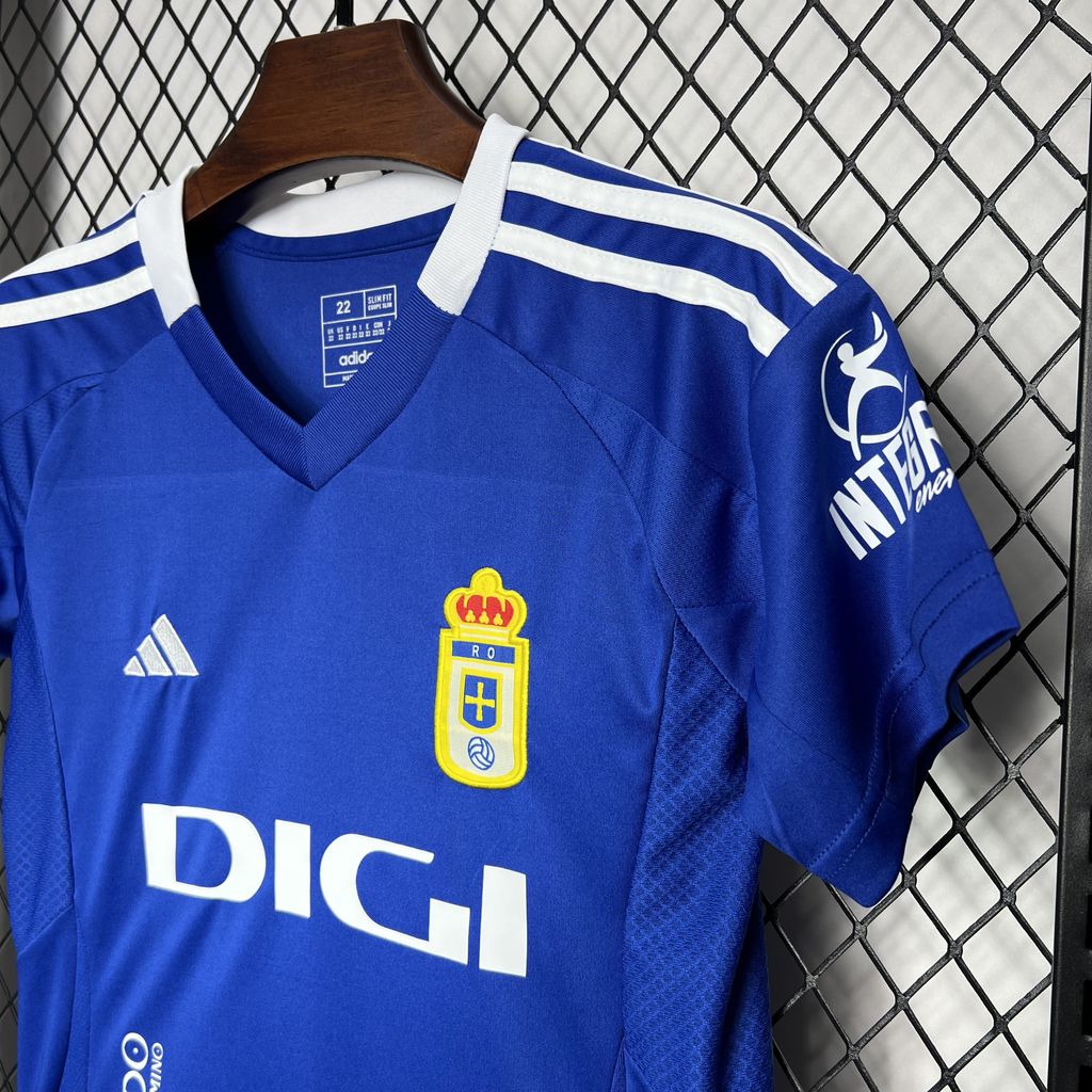 Real Oviedo 2024/25 Home Kids Kit