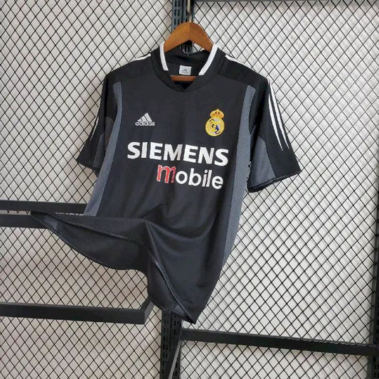 Camisa reserva retrô do Real Madrid 2004/05