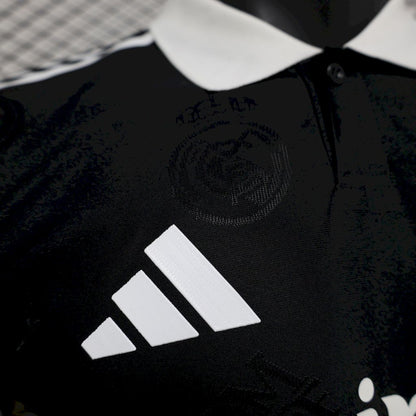 Camisa Real Madrid 2025/26 Edição Especial Preta Versão Jogador