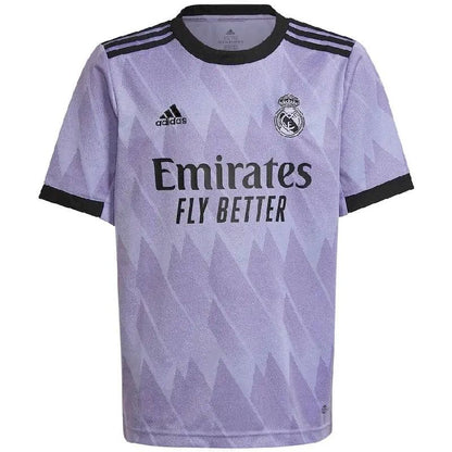 Kit reserva infantil do Real Madrid 2022/23