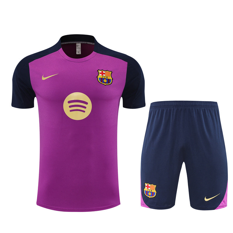 Camisa de treino adulto Barcelona 2025/26 + short 14001