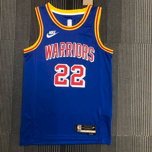 Camisa azul masculina Andrew Wiggins Team – Edição Clássica do 75º aniversário