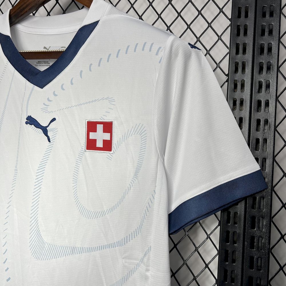 Camisa reserva da Suíça para a Eurocopa 2024/25