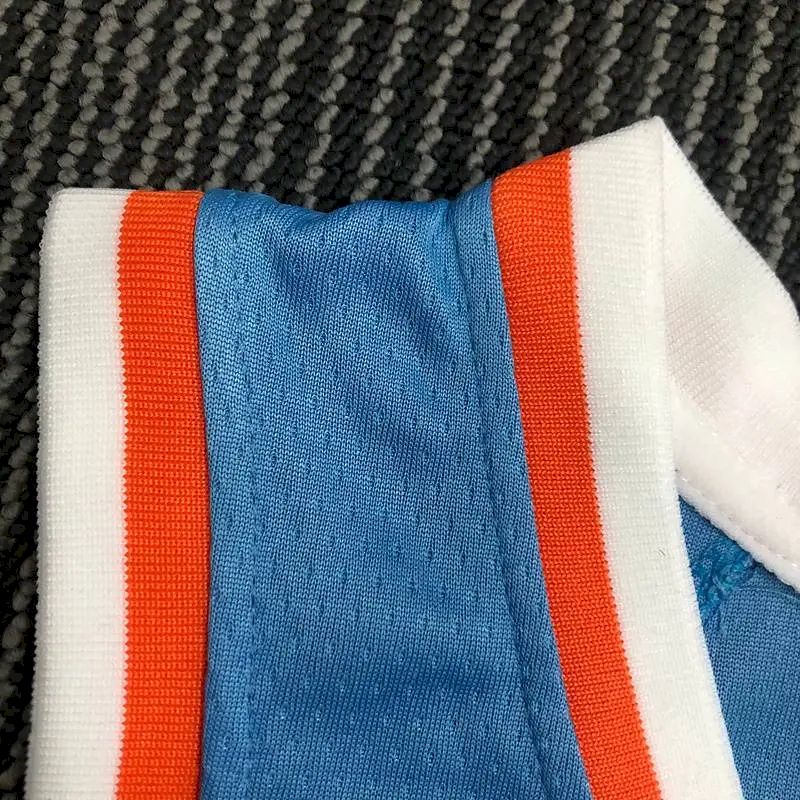 Camisa azul masculina do time Kawhi Leonard – Edição City do 75º aniversário