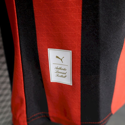 AC Milan 2024/25 125th Anniversary Edition Retro Long Sleeves Jersey Player Version
