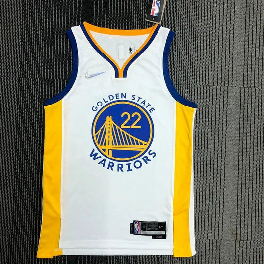 Camisa branca masculina Andrew Wiggins Team – Edição de 75º aniversário