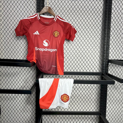 Kids Manchester United 2024/25 Home Kit