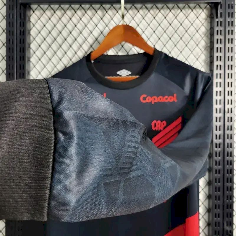 Men's Athletico Paranaense 2023/24 Away Long Sleeve Jersey