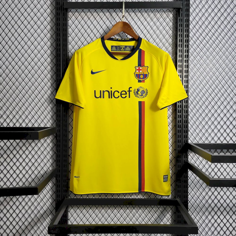 Camisa retrô alternativa do Barcelona 2008/09