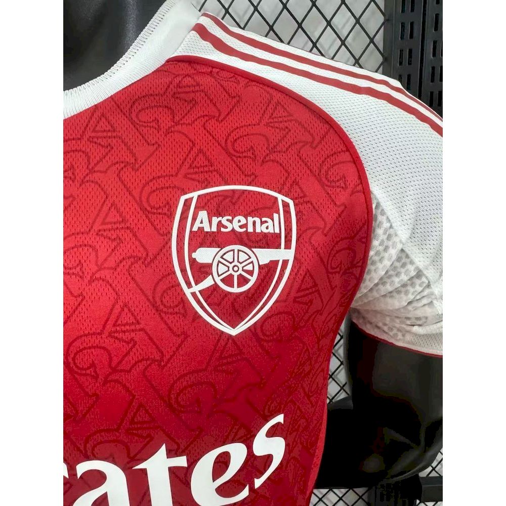Arsenal 2025/26 Home Jersey Player Version