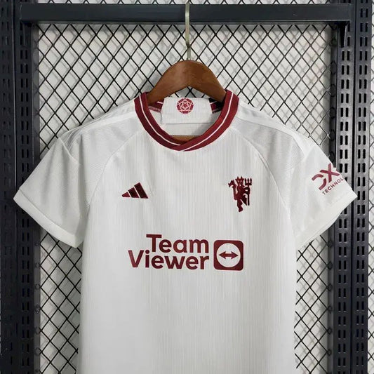 Terceiro uniforme infantil do Manchester United 2023/24