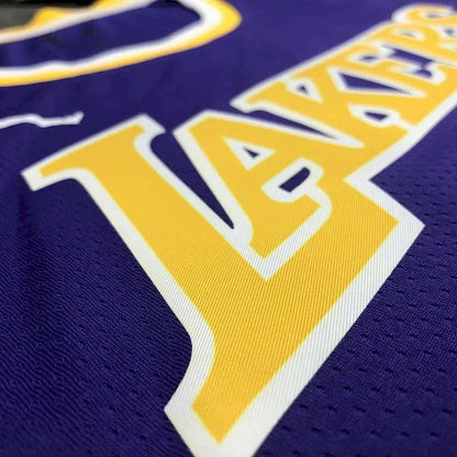 Camisa masculina Nick Young 2020-21 roxa Swingman versão jogador – Edição Statement