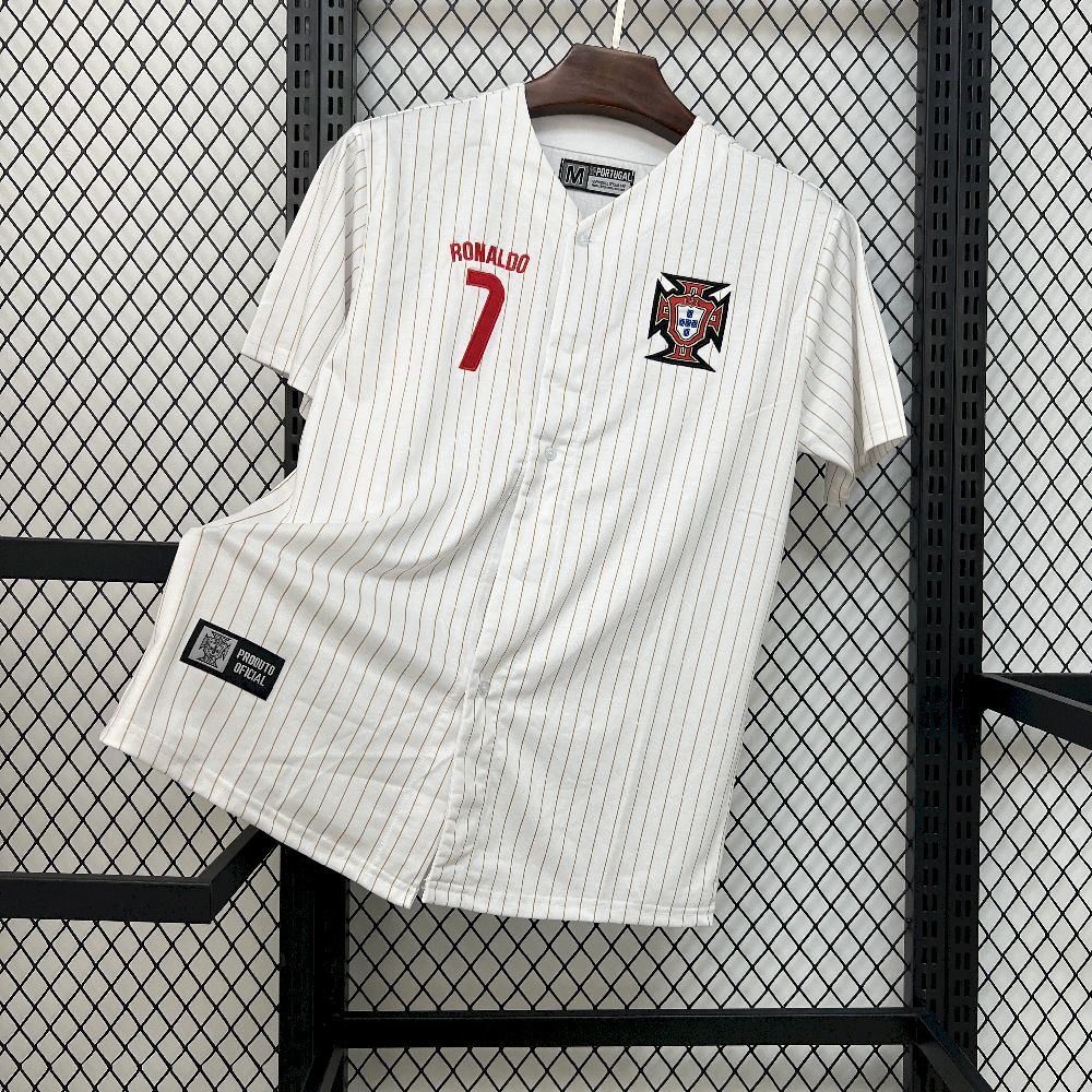 Men's Portugal 2025/26 Baseball Jersey