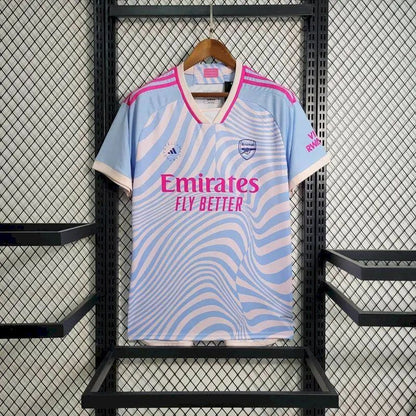 Camisa de treino pré-jogo do Arsenal 2023/24