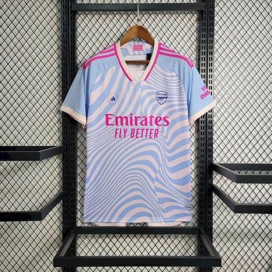 Camisa de treino pré-jogo do Arsenal 2023/24